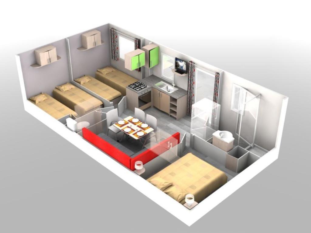 Mobilhome Chez Sylvie Au Camping De Pujol Argelès-sur-Mer Eksteriør bilde